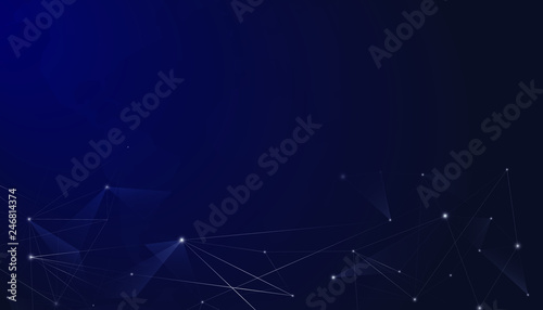 Abstract Digital Network Concept Vector Background