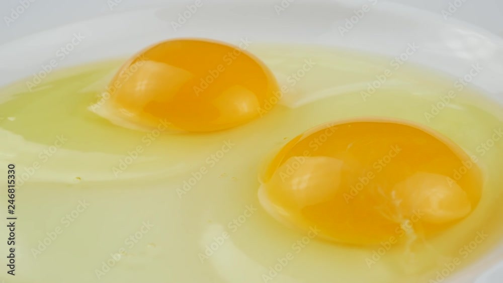 Close up of egg yolk Close up of egg yolk