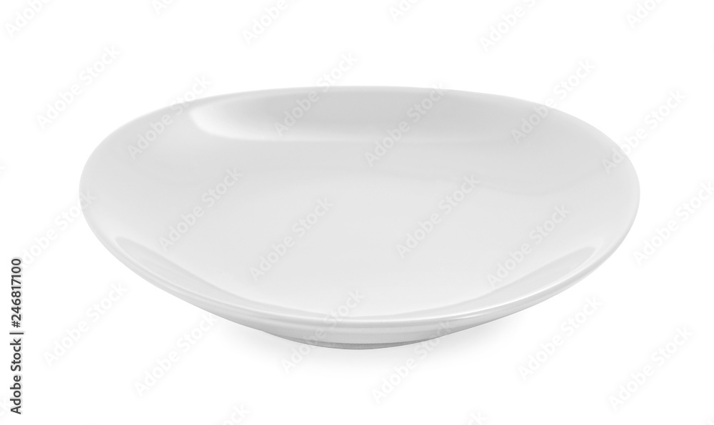 plate isolated on white background. plate isolated on white background.