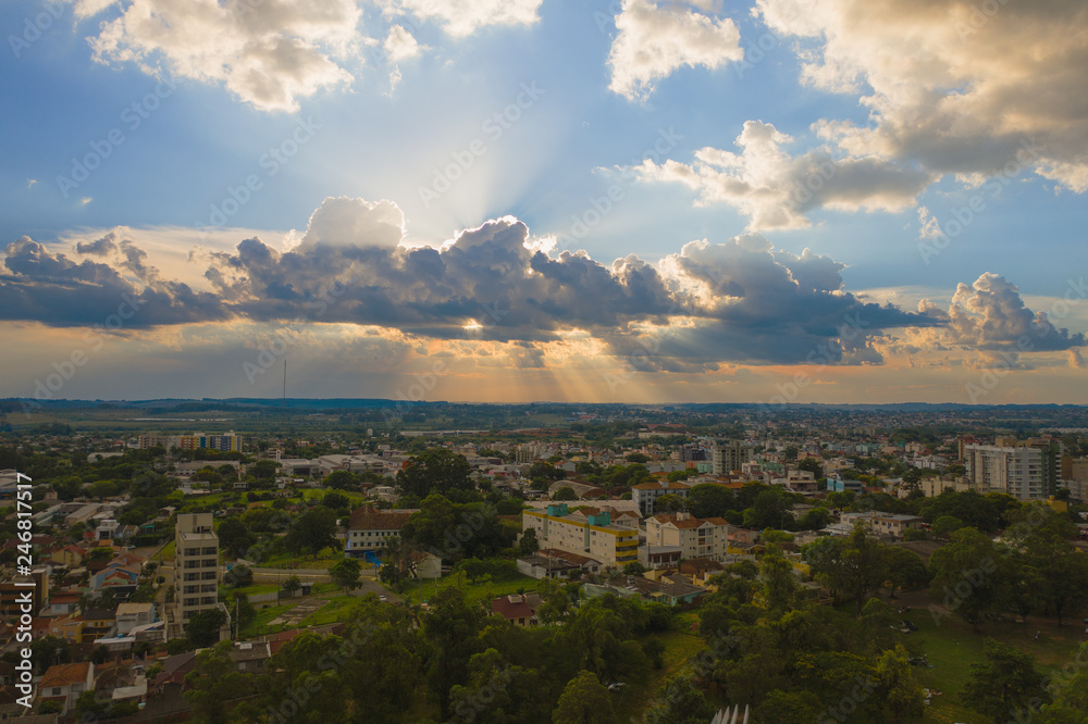 Fototapeta premium panorama of the city