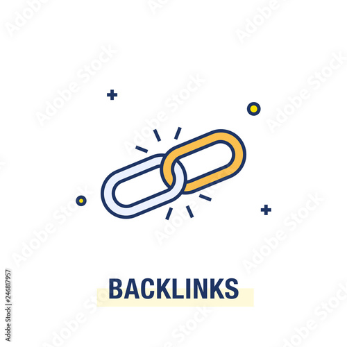 BACKLINKS ICON CONCEPT