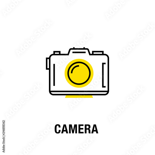 CAMERA ICON CONCEPT