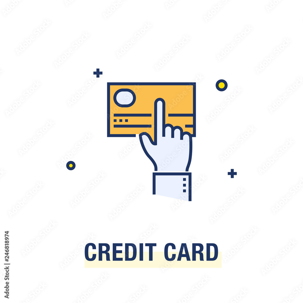 CREDIT CARD ICON CONCEPT CREDIT CARD ICON CONCEPT
