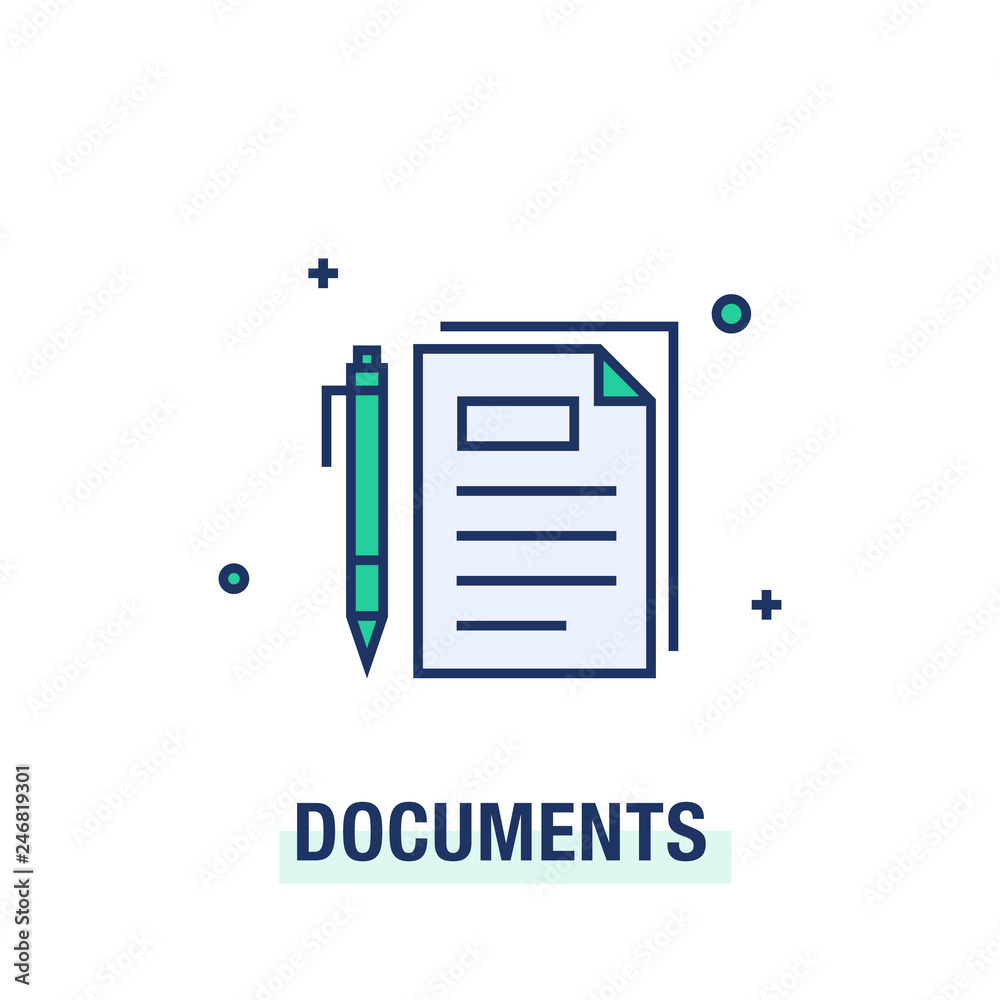 DOCUMENTS ICON CONCEPT DOCUMENTS ICON CONCEPT