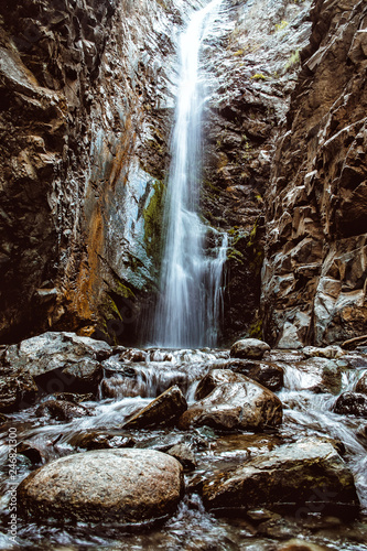 Caledonia waterfall at Troodos mountains on Cyprus