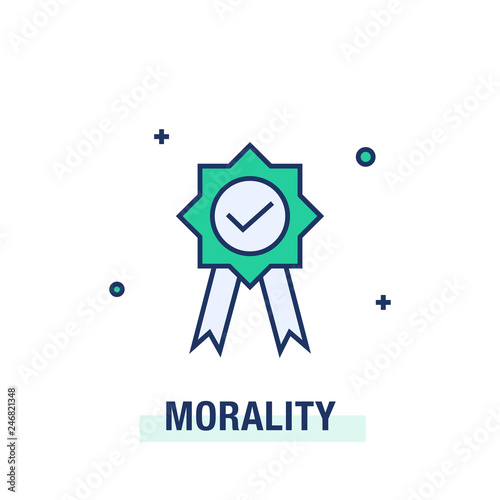 MORALITY ICON CONCEPT