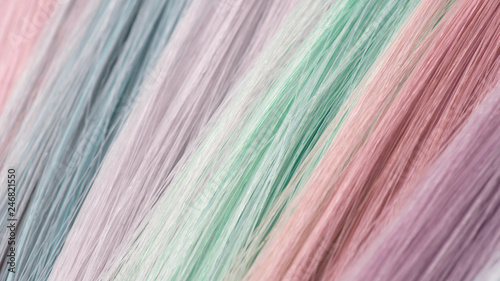  fashion colors for hair coloring. Fresh colors. Pastel trend.