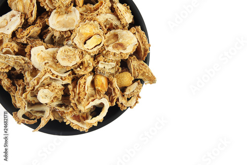 Indian Traditional Food Dried bitter gourd