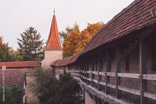 Obraz na płótnie Rothenburg ob der Tauber w salonie