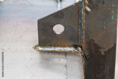 Фотография Welding seam by means of arc welding