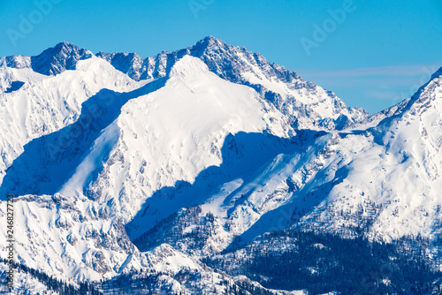 Winterlandschaft rund um die Steinplatte in Tirol © lexpixelart