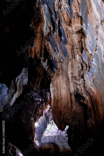 Phong Nha, Phong Nha cave, an amazing, wonderful cavern at Bo Trach, Quang Binh, Vietnam, is world heritage of Viet Nam.