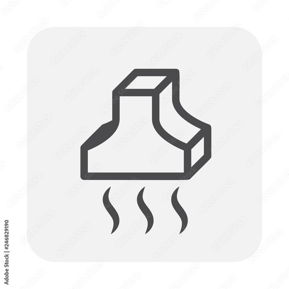cooking hood icon cooking hood icon