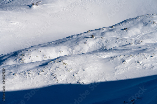 Winterlandschaft rund um die Steinplatte in Tirol
