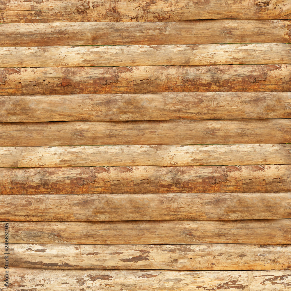 Image of brown wooden fence texture with horizontal lines Image of brown wooden fence texture with horizontal lines