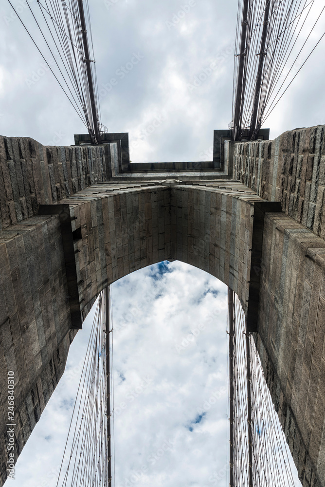 Fototapeta premium Brooklyn Bridge in New York City, USA