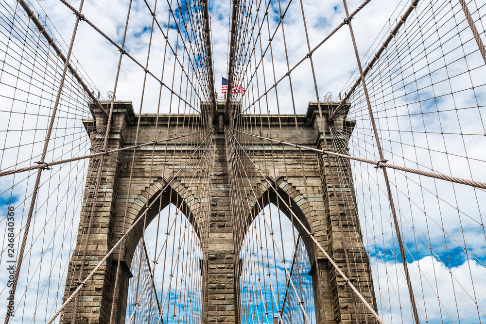 Obraz premium Brooklyn Bridge in New York City, USA