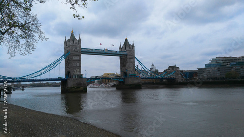 Tower Bridge and the river Thames