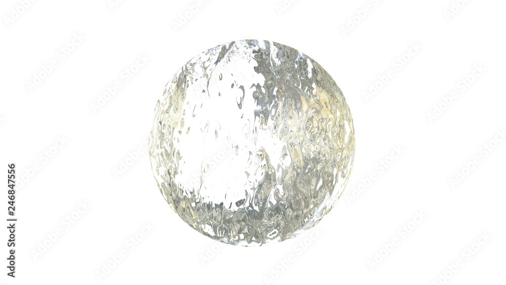 3d rendering of a shpere with structure isolated on a white background 3d rendering of a shpere with structure isolated on a white background