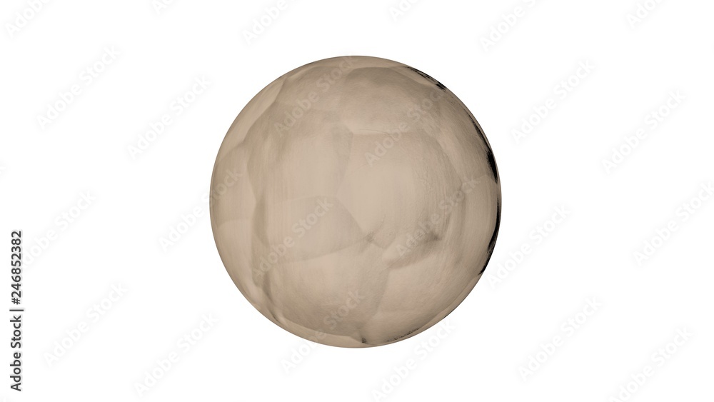3d rendering of a shpere with structure isolated on a white background 3d rendering of a shpere with structure isolated on a white background