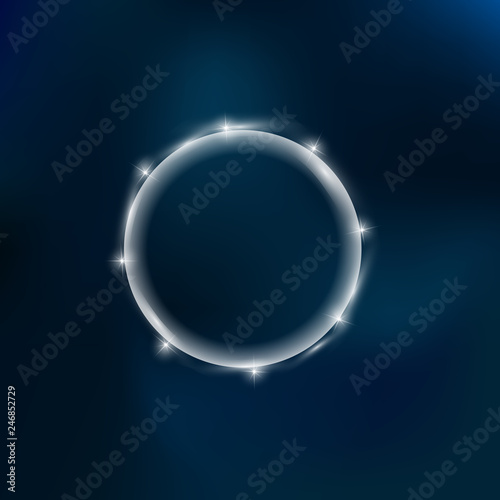 Milky way galaxy. Vector background