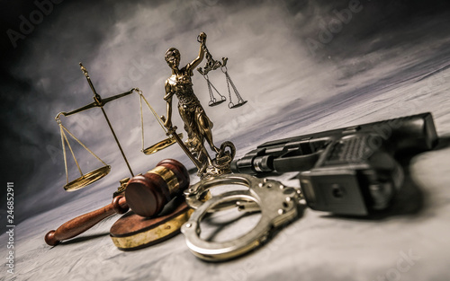 Law and Justice concept