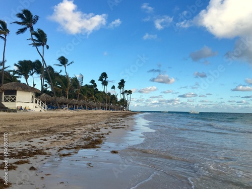 Lever du soleil, Punta Cana, Bavaro Beach, Caraïbe, République Dominicain