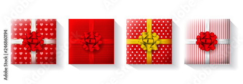 Set of gifts box