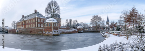 Barockschloss Ahaus im Winter