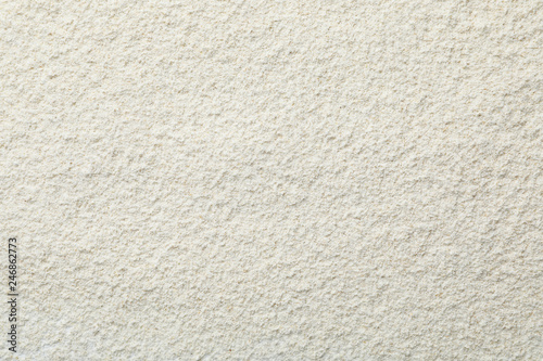 Oat flour as background, top view. Gluten free product