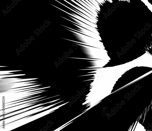 Black and white dynamic power wallpaper background