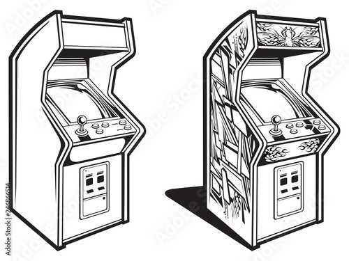 Classic arcade game