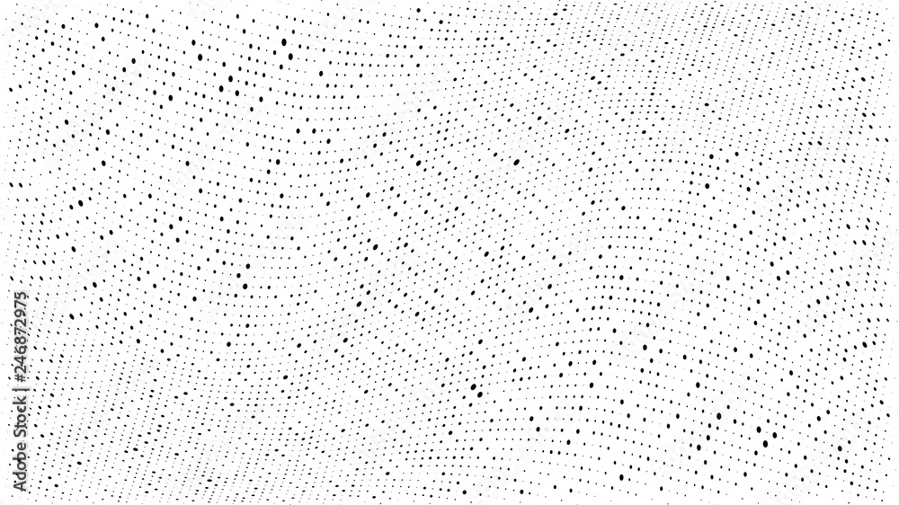 Abstract dots background. Monochrome grunge dirt texture. Halftone Pop Art comic pattern. Small Polka dot. Geometric wave vector pattern. Template for presentation flyer, business cards, report fabric Abstract dots background. Monochrome grunge dirt texture. Halftone Pop Art comic pattern. Small Polka dot. Geometric wave vector pattern. Template for presentation flyer, business cards, report fabric