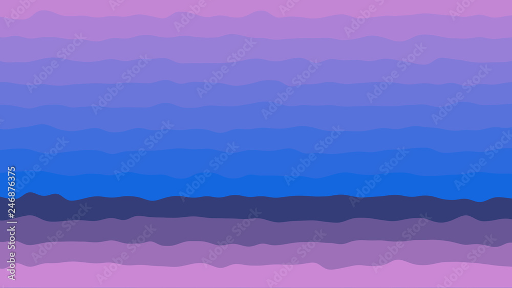 Background with color lines. Different shades and thickness.