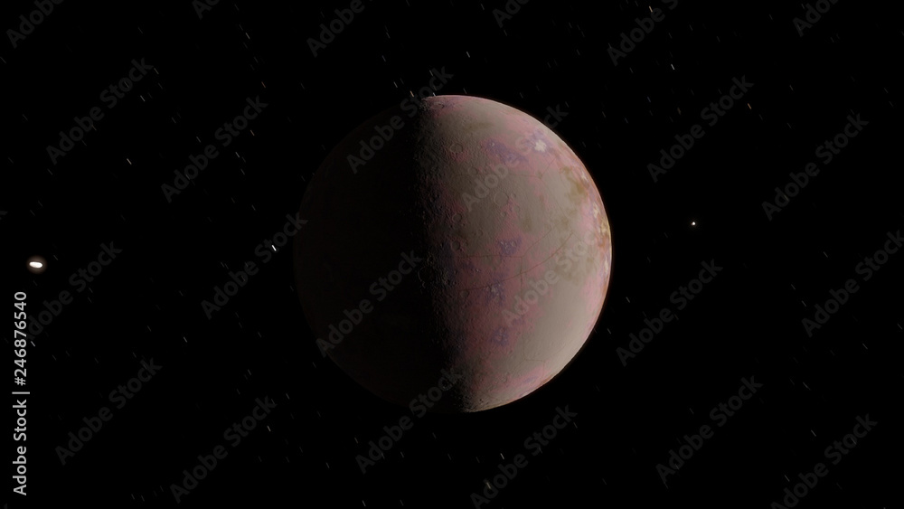 Fantastic Ice Exoplanet 3d (Elements of this image furnished by NASA) Fantastic Ice Exoplanet 3d (Elements of this image furnished by NASA)