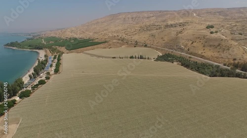  Plantations on the shore line of Kineret in Tiberia