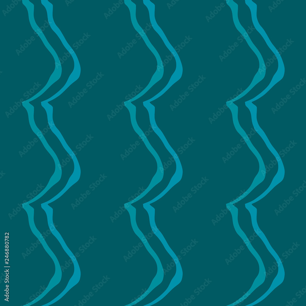 Seamless pattern background with multi-colored wavy lines. Seamless pattern background with multi-colored wavy lines.