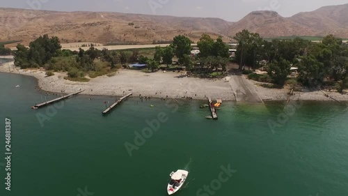  Plantations on the shore line of Kineret in Tiberia