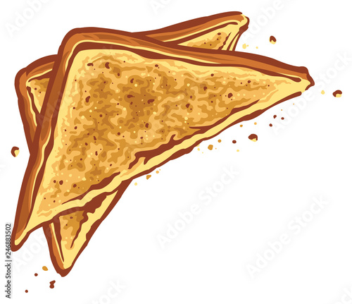 Slice of toast