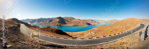 simi la lake, shigatse prefecture, tibet china photo