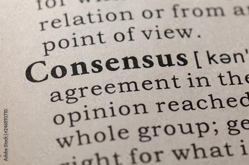 definition of consensus photo
