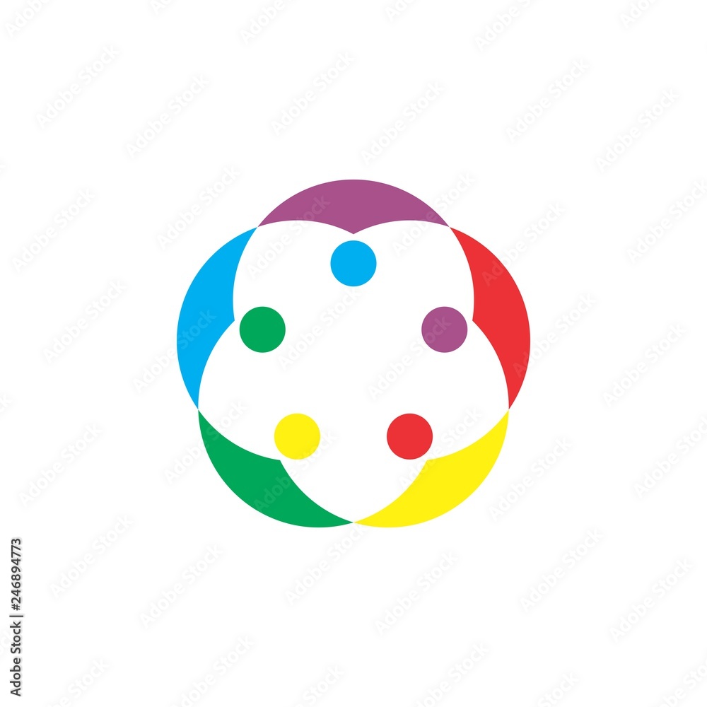 People Group logo design People Group logo design