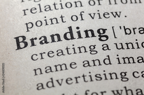 definition of branding photo