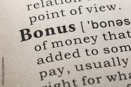 definition of bonus