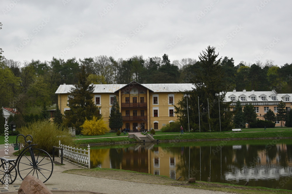 park zdrojowy w Nałęczowie