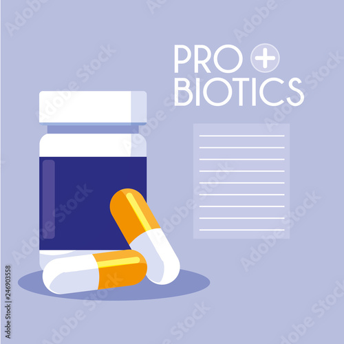 bottle medicines probiotics icon