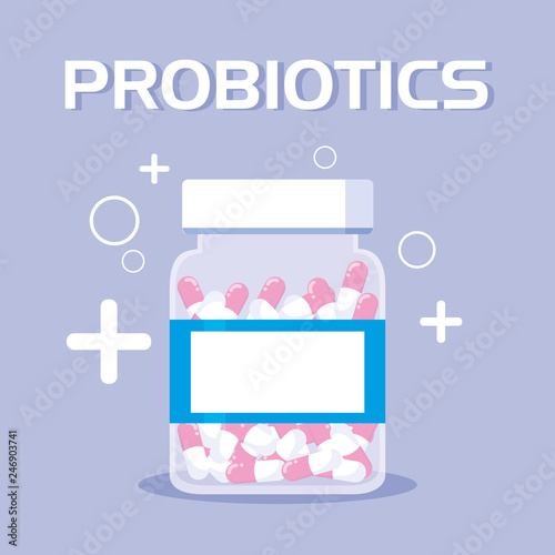 bottle medicines probiotics icon