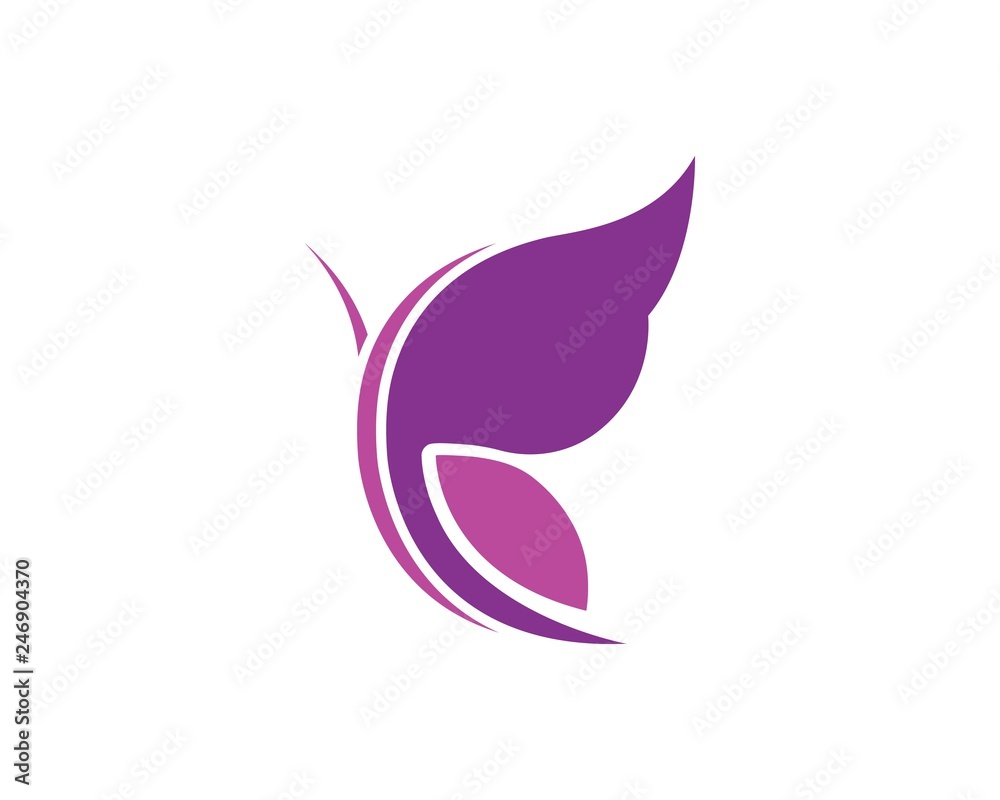 butterfly logo vector template design butterfly logo vector template design