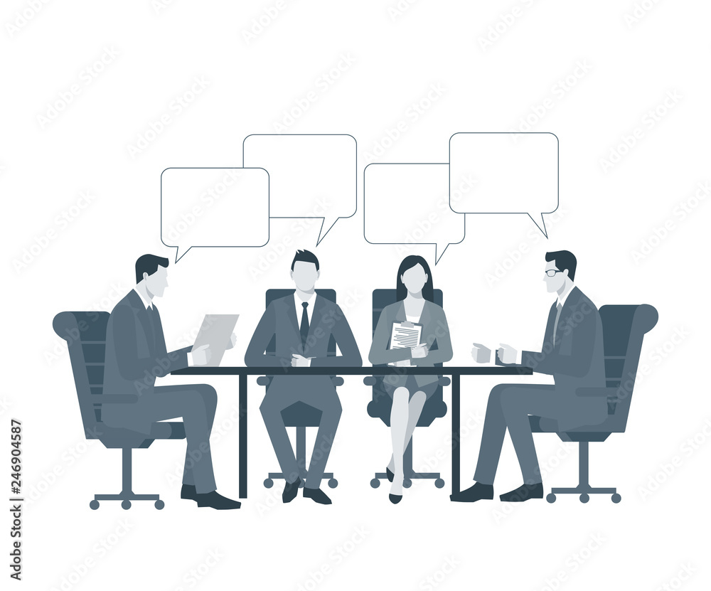 business meeting, signing a contract. businessmen in business suits are sitting at a table in the office. Business meeting in the company. Office Work, workflow, coworking, Teamwork business meeting, signing a contract. businessmen in business suits are sitting at a table in the office. Business meeting in the company. Office Work, workflow, coworking, Teamwork