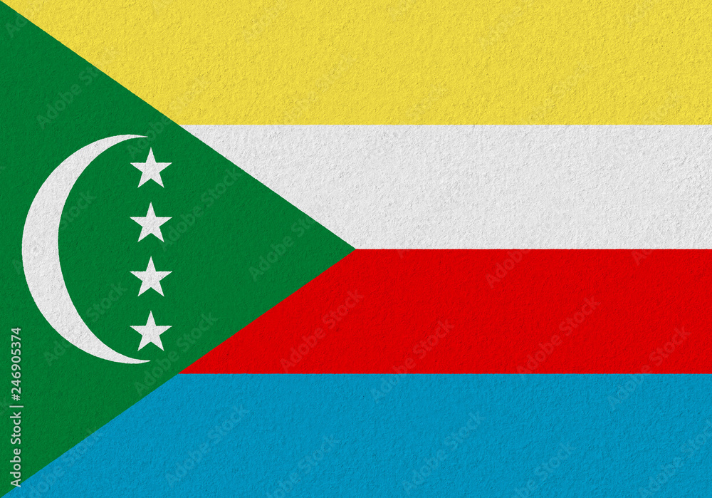 Comoros paper flag